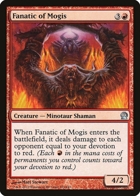 Image for Fanatic of Mogis (121) (Theros) - Magic: The Gathering