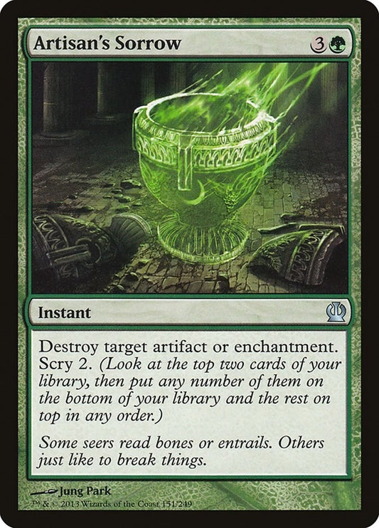 Image for Artisan's Sorrow (151) (Theros) - Magic: The Gathering