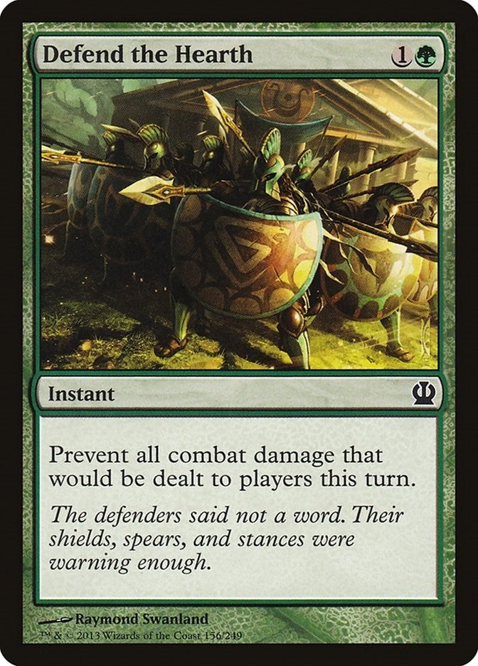 Image for Defend the Hearth (156) (Theros) - Magic: The Gathering