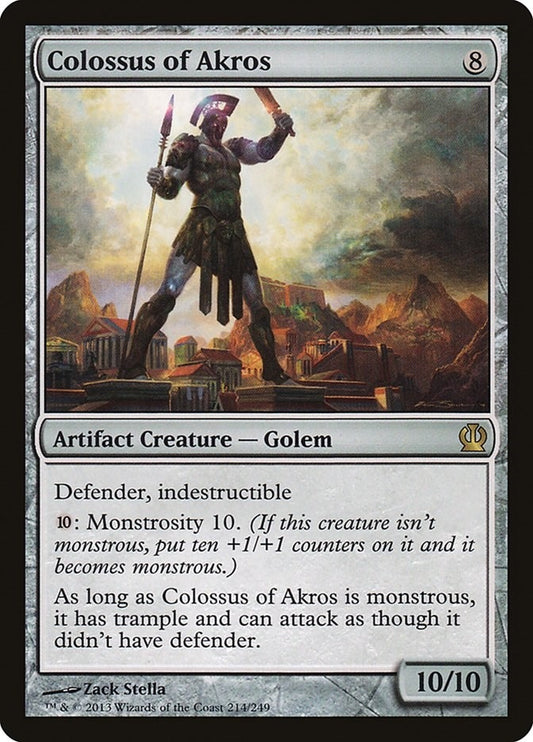 Image for Colossus of Akros (214) (Theros) - Magic: The Gathering