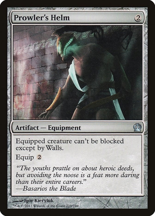 Image for Prowler's Helm (219) (Theros) - Magic: The Gathering