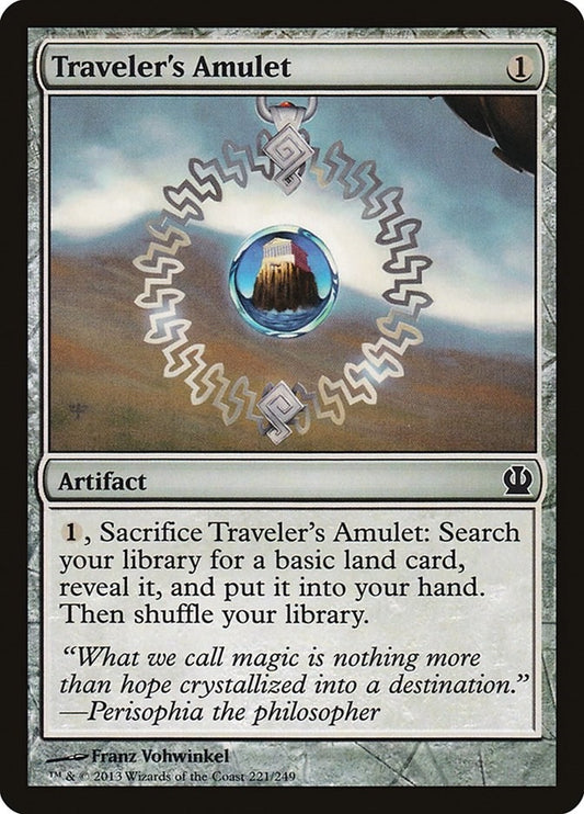 Image for Traveler's Amulet (221) (Theros) - Magic: The Gathering