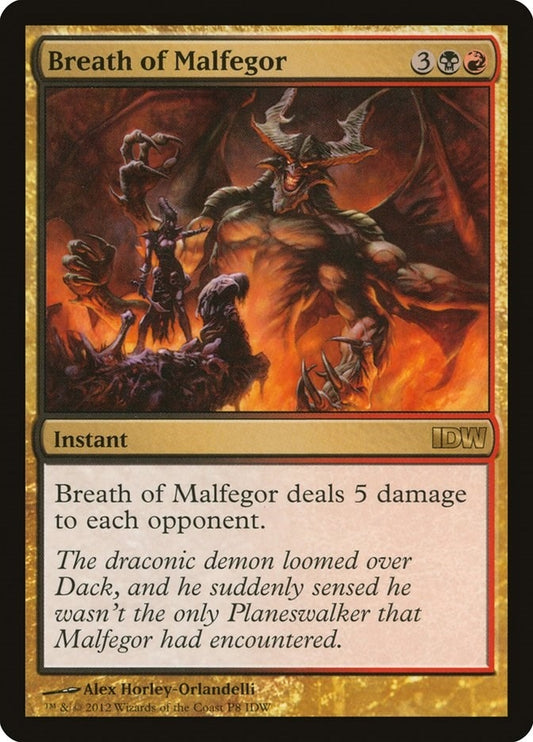 Image for Breath of Malfegor (IDW Comics 2012) (P8) (Media Promos) - Magic: The Gathering