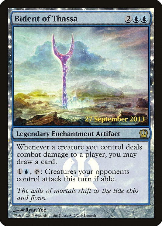 Image for Bident of Thassa (42) (Launch Party & Release Event Promos) - Magic: The Gathering