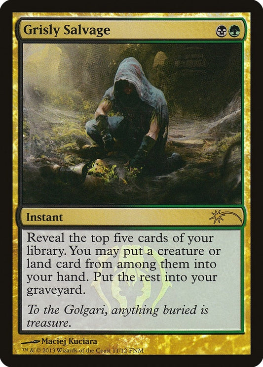 Image for Grisly Salvage (11) (FNM Promos) - Magic: The Gathering