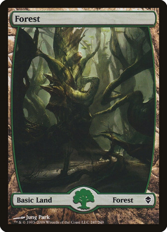 Image for Forest (247) - Full Art (247) (Zendikar) - Magic: The Gathering