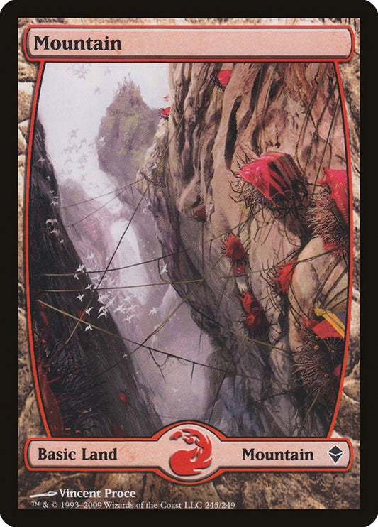 Image for Mountain (245) - Full Art (245) (Zendikar) - Magic: The Gathering