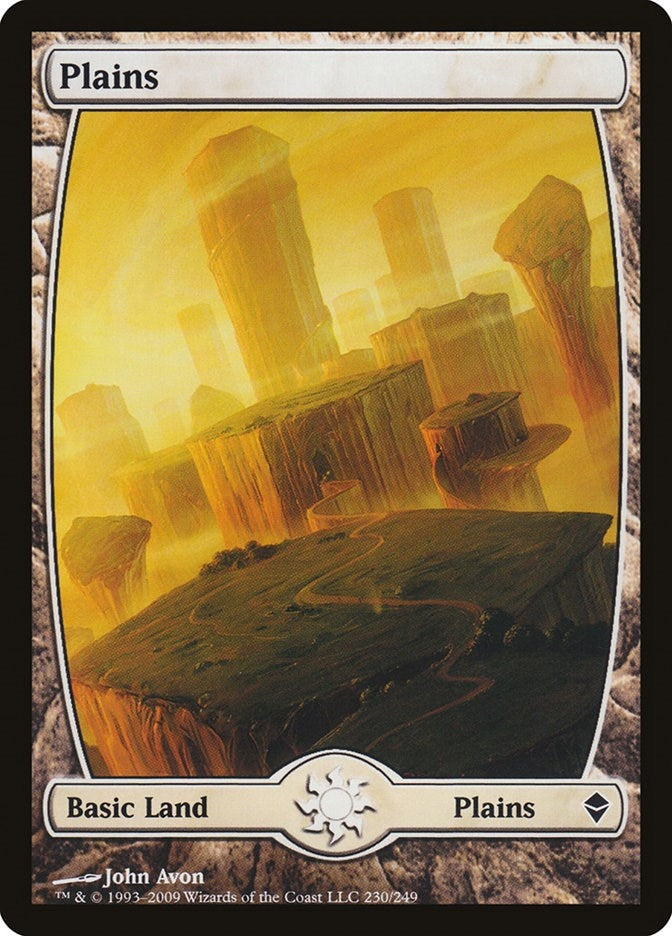 Image for Plains (230) - Full Art (230) (Zendikar) - Magic: The Gathering