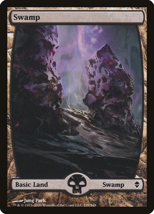 Image for Swamp (239) - Full Art (239) (Zendikar) - Magic: The Gathering