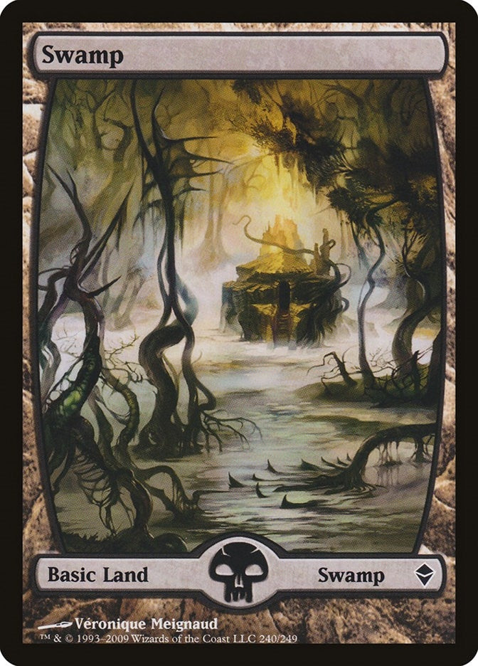 Image for Swamp (240) - Full Art (240) (Zendikar) - Magic: The Gathering