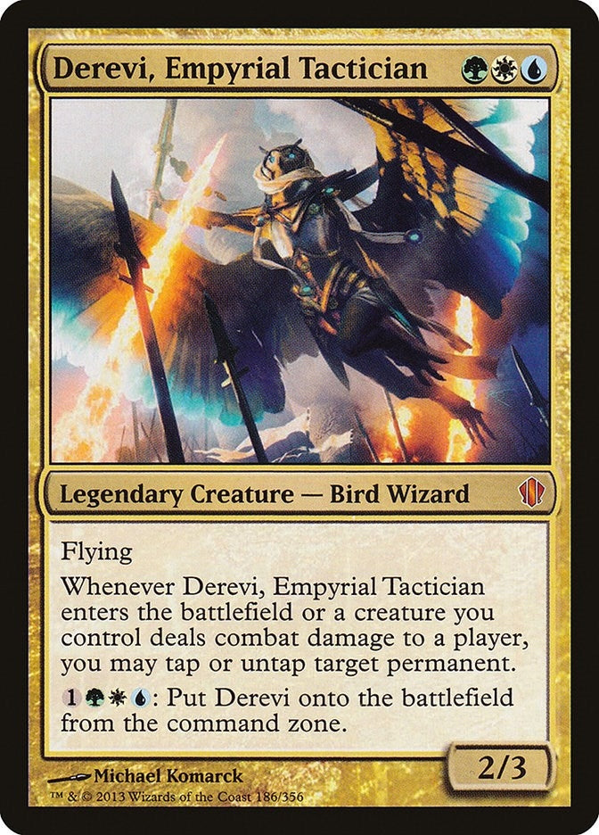 Image for Derevi, Empyrial Tactician (186) (Commander 2013) - Magic: The Gathering