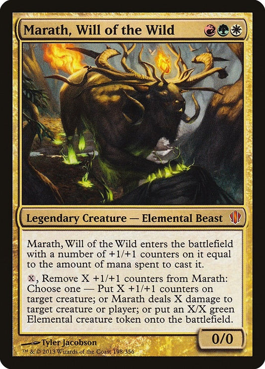 Image for Marath, Will of the Wild (198) (Commander 2013) - Magic: The Gathering