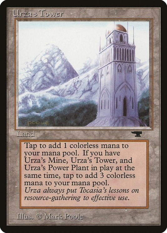 Image for Urza's Tower (Mountains) (Antiquities) - Magic: The Gathering
