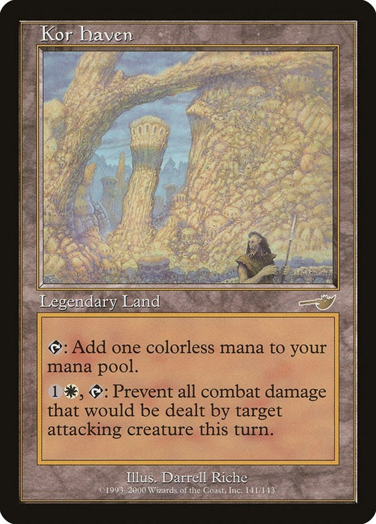 Image for Kor Haven (141) (Nemesis) - Magic: The Gathering