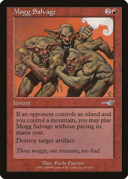 Image for Mogg Salvage (94) (Nemesis) - Magic: The Gathering