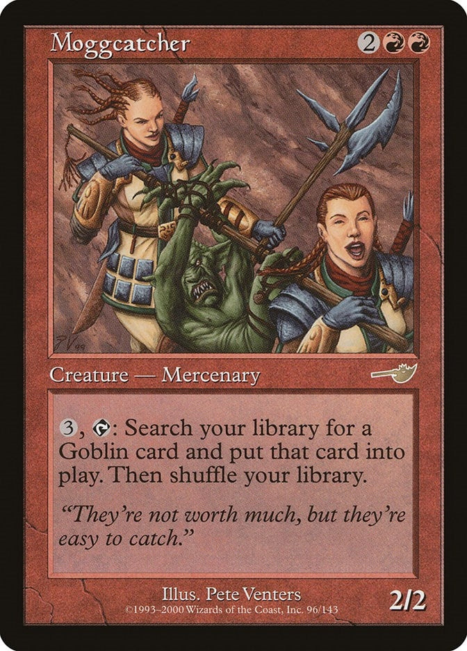 Image for Moggcatcher (96) (Nemesis) - Magic: The Gathering