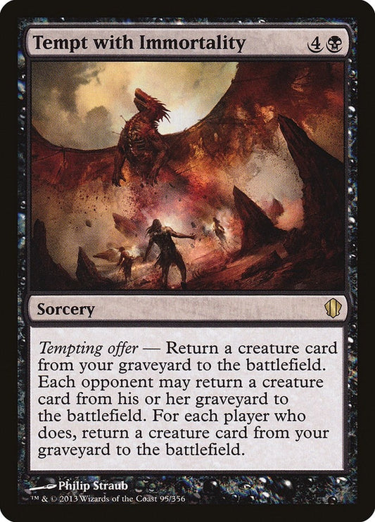 Image for Tempt with Immortality (95) (Commander 2013) - Magic: The Gathering