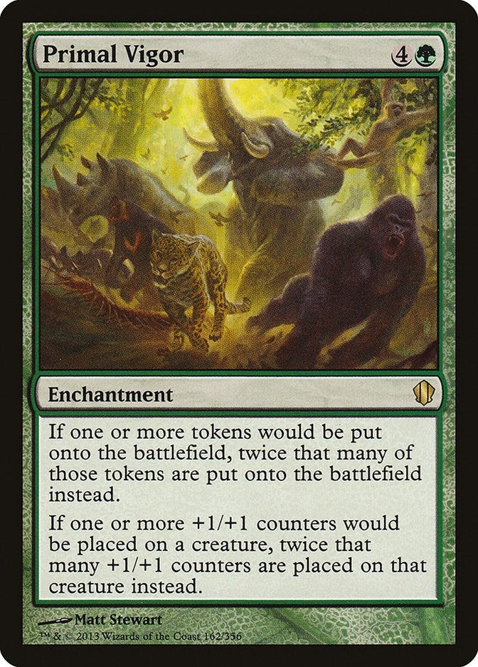 Image for Primal Vigor (162) (Commander 2013) - Magic: The Gathering