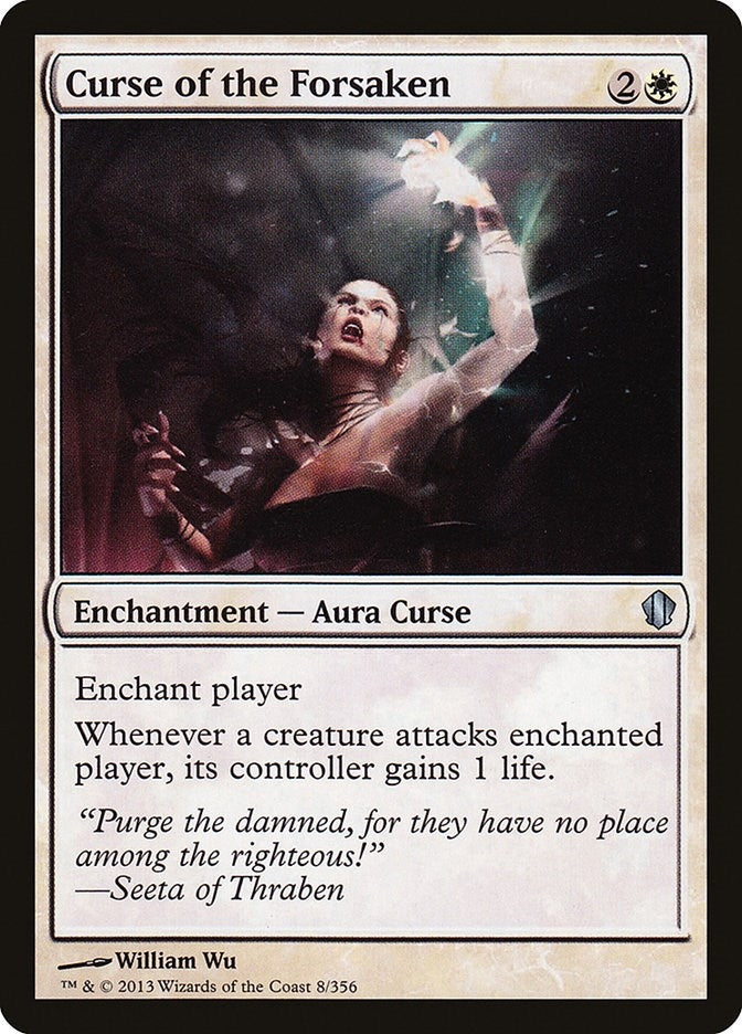 Image for Curse of the Forsaken (8) (Commander 2013) - Magic: The Gathering