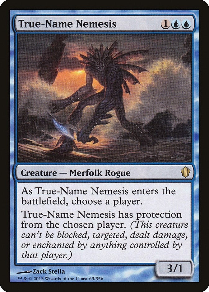 Image for True-Name Nemesis (63) (Commander 2013) - Magic: The Gathering