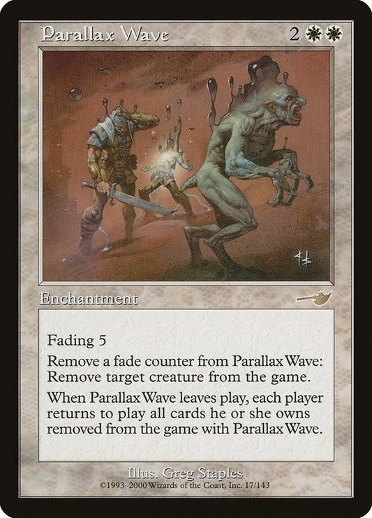 Image for Parallax Wave (17) (Nemesis) - Magic: The Gathering
