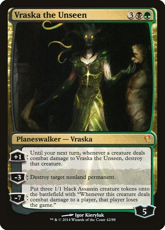 Image for Vraska the Unseen (42) (Duel Decks: Jace vs. Vraska) - Magic: The Gathering