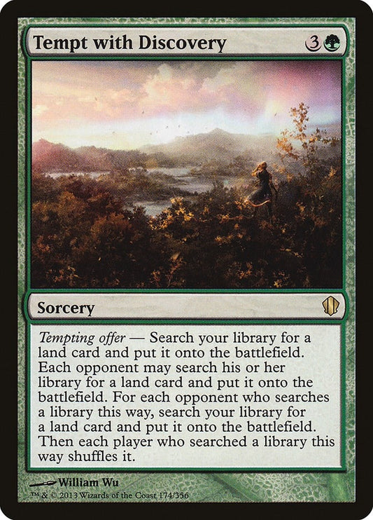 Image for Tempt with Discovery (174) (Commander 2013) - Magic: The Gathering
