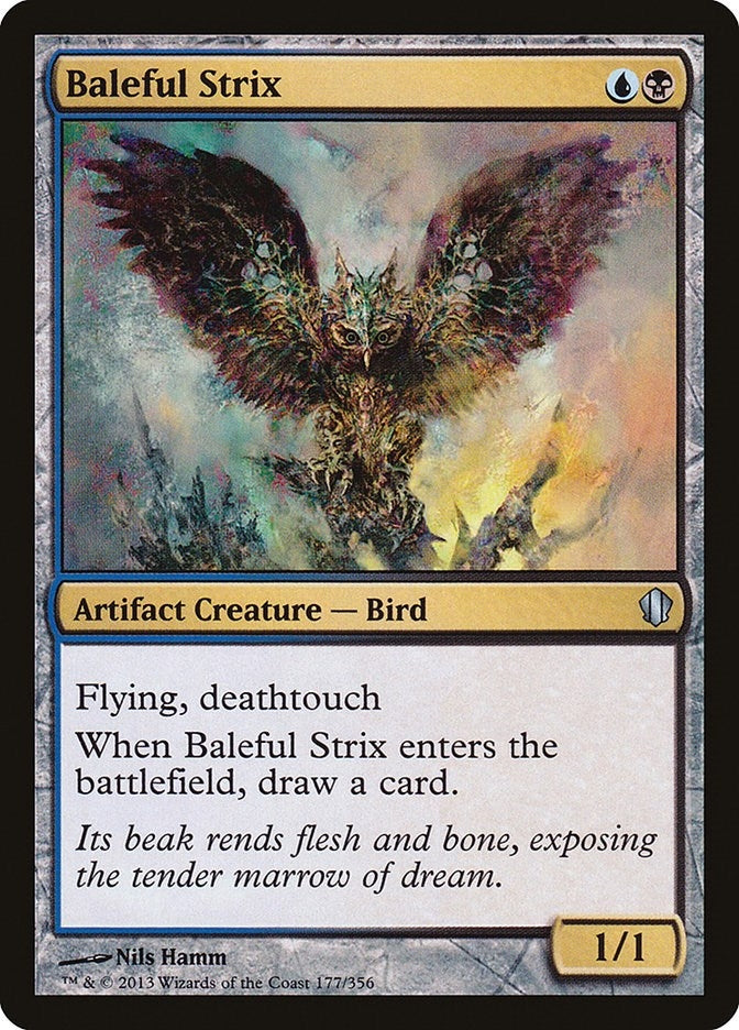 Image for Baleful Strix (177) (Commander 2013) - Magic: The Gathering
