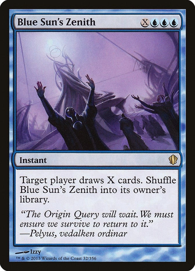 Image for Blue Sun's Zenith (32) (Commander 2013) - Magic: The Gathering