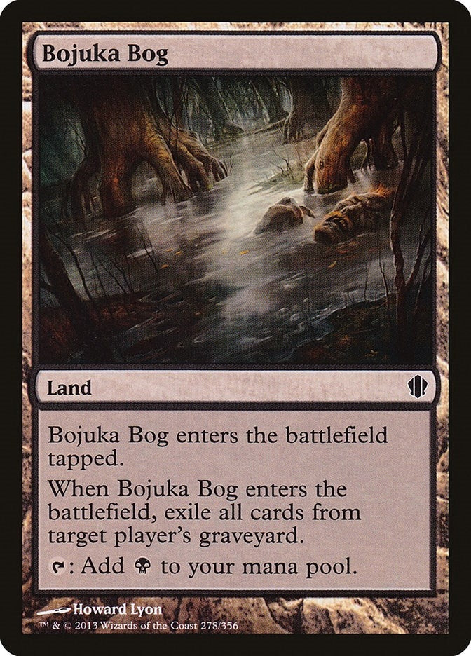 Image for Bojuka Bog (278) (Commander 2013) - Magic: The Gathering