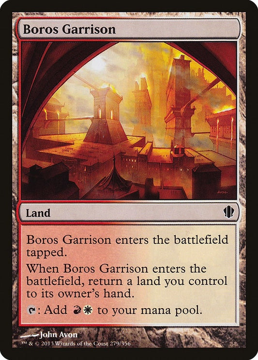 Image for Boros Garrison (279) (Commander 2013) - Magic: The Gathering
