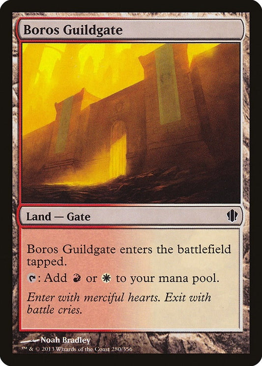 Image for Boros Guildgate (280) (Commander 2013) - Magic: The Gathering