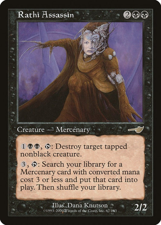 Image for Rathi Assassin (67) (Nemesis) - Magic: The Gathering