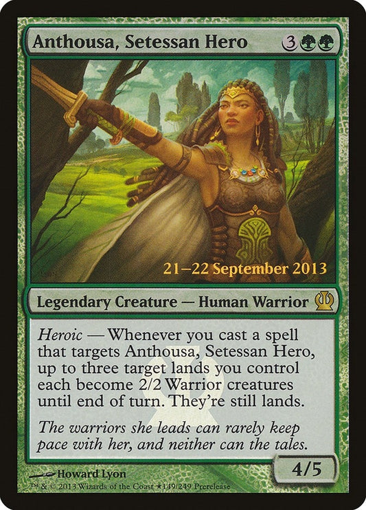 Image for Anthousa, Setessan Hero (149) (Prerelease Cards) - Magic: The Gathering
