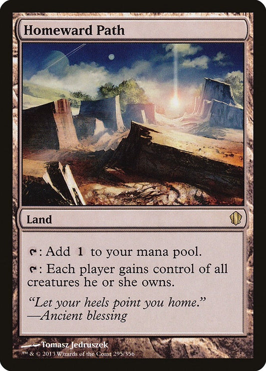 Image for Homeward Path (295) (Commander 2013) - Magic: The Gathering