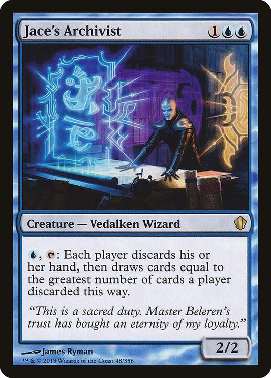 Image for Jace's Archivist (48) (Commander 2013) - Magic: The Gathering