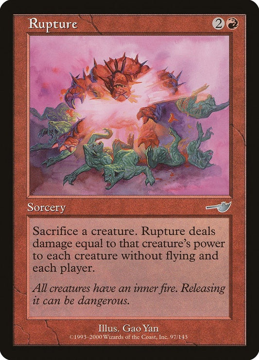 Image for Rupture (97) (Nemesis) - Magic: The Gathering