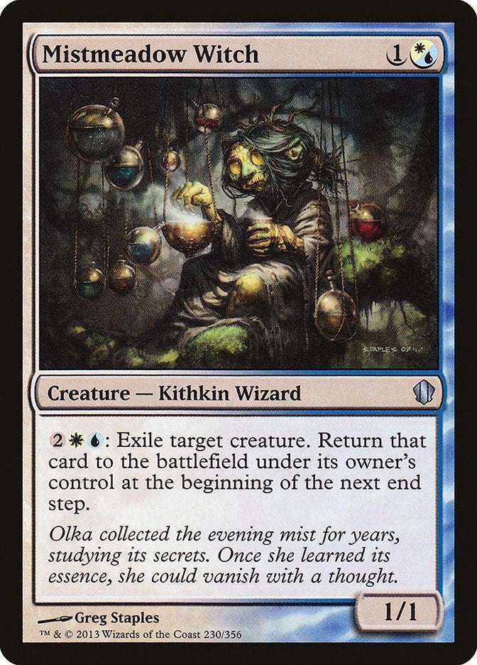 Image for Mistmeadow Witch (230) (Commander 2013) - Magic: The Gathering