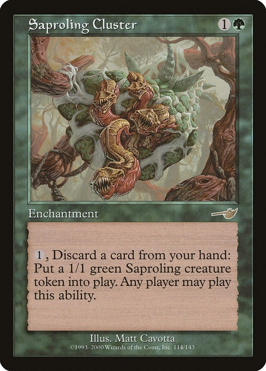 Image for Saproling Cluster (114) (Nemesis) - Magic: The Gathering