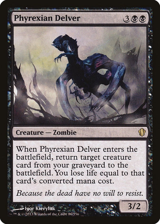 Image for Phyrexian Delver (86) (Commander 2013) - Magic: The Gathering