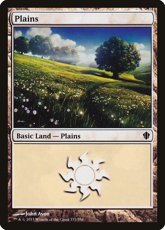 Image for Plains (337) (337) (Commander 2013) - Magic: The Gathering