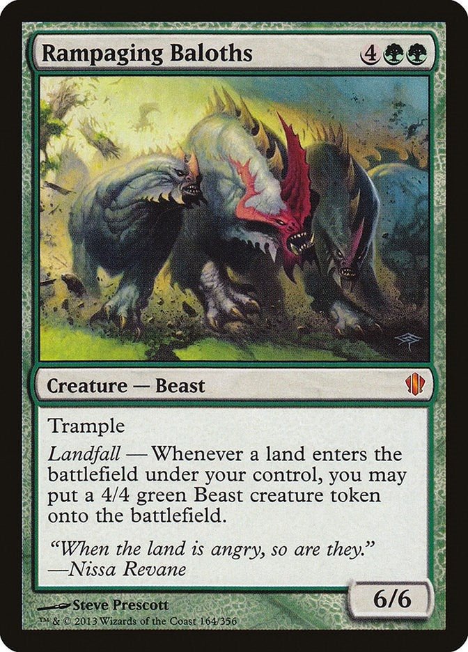 Image for Rampaging Baloths (164) (Commander 2013) - Magic: The Gathering