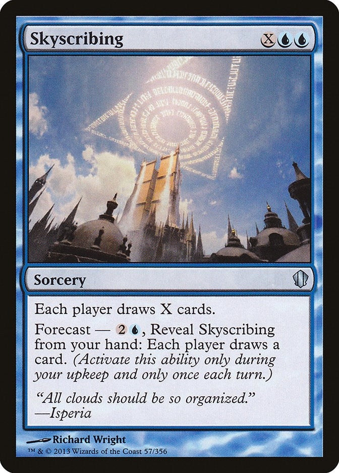 Image for Skyscribing (57) (Commander 2013) - Magic: The Gathering