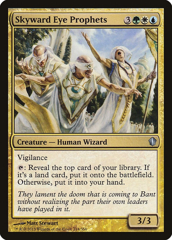 Image for Skyward Eye Prophets (214) (Commander 2013) - Magic: The Gathering