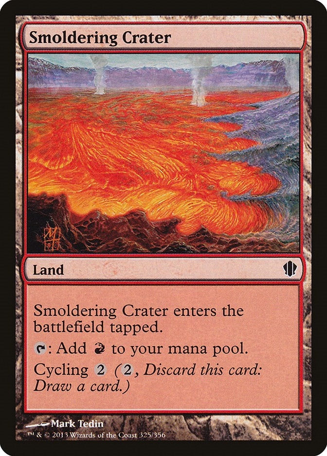 Image for Smoldering Crater (325) (Commander 2013) - Magic: The Gathering