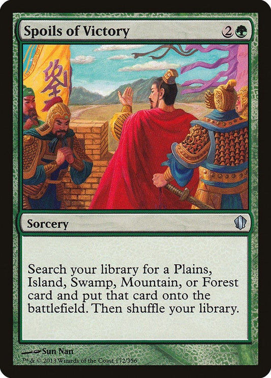 Image for Spoils of Victory (172) (Commander 2013) - Magic: The Gathering