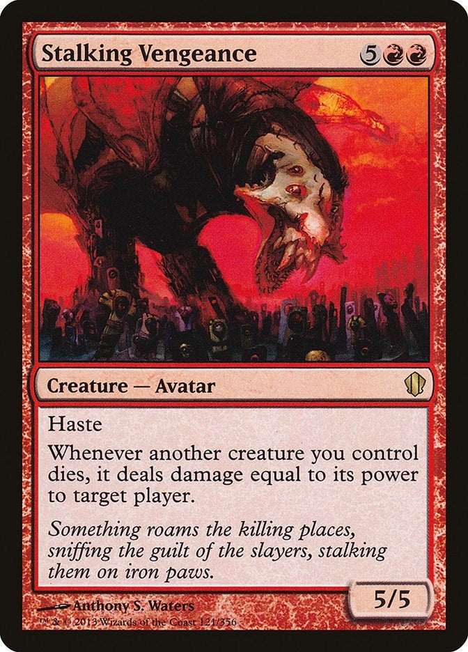 Image for Stalking Vengeance (121) (Commander 2013) - Magic: The Gathering
