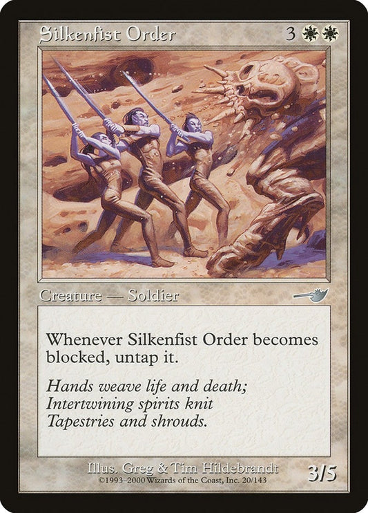 Image for Silkenfist Order (20) (Nemesis) - Magic: The Gathering