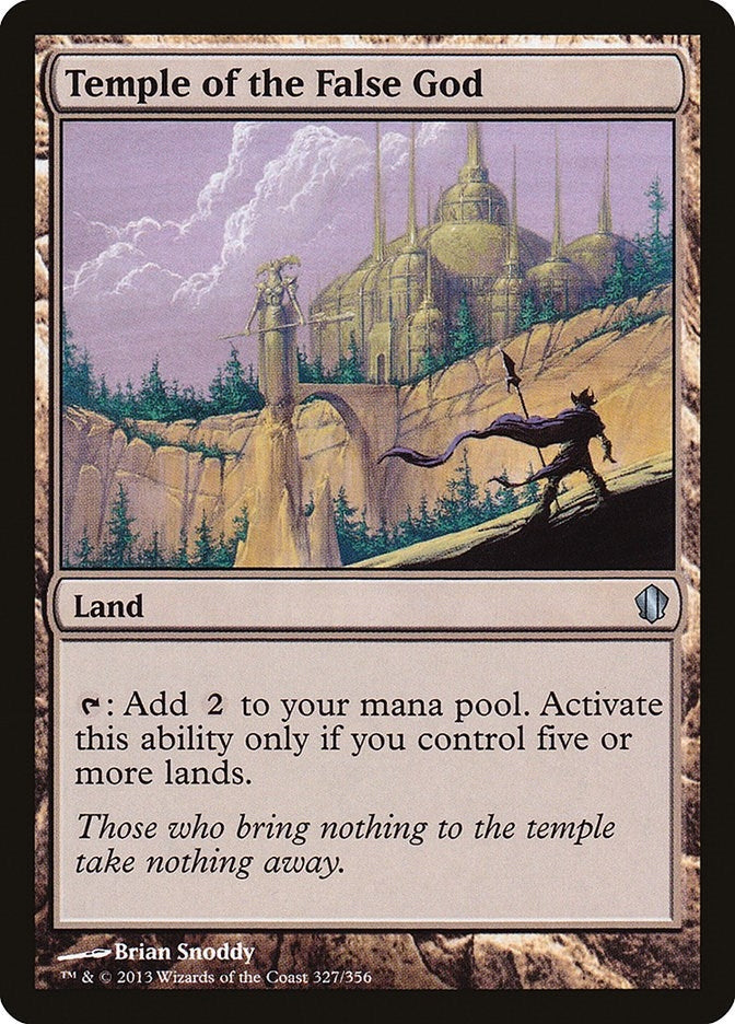 Image for Temple of the False God (327) (Commander 2013) - Magic: The Gathering