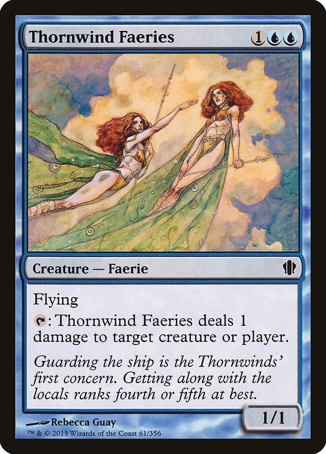 Image for Thornwind Faeries (61) (Commander 2013) - Magic: The Gathering